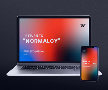 App displayed on a laptop and smartphone